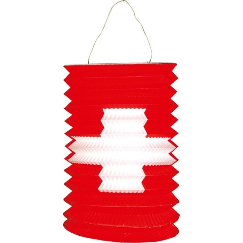 ZUGLAMPION CH-KREUZ ca. 25cm - Lampion 1. August Feuerwerk kaufen Frauenfeld